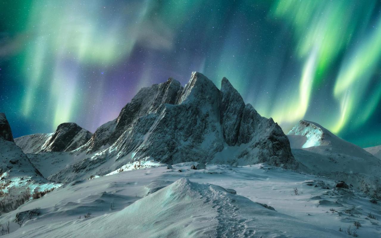 Aurora Borealis Observatory Silsand Exteriör bild