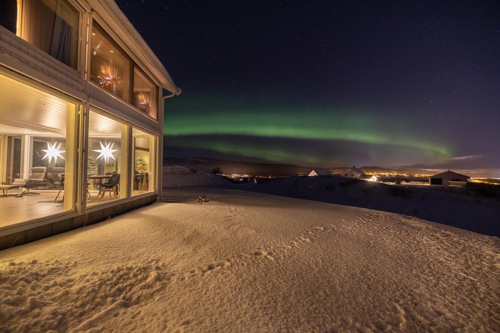 Aurora Borealis Observatory Silsand Exteriör bild