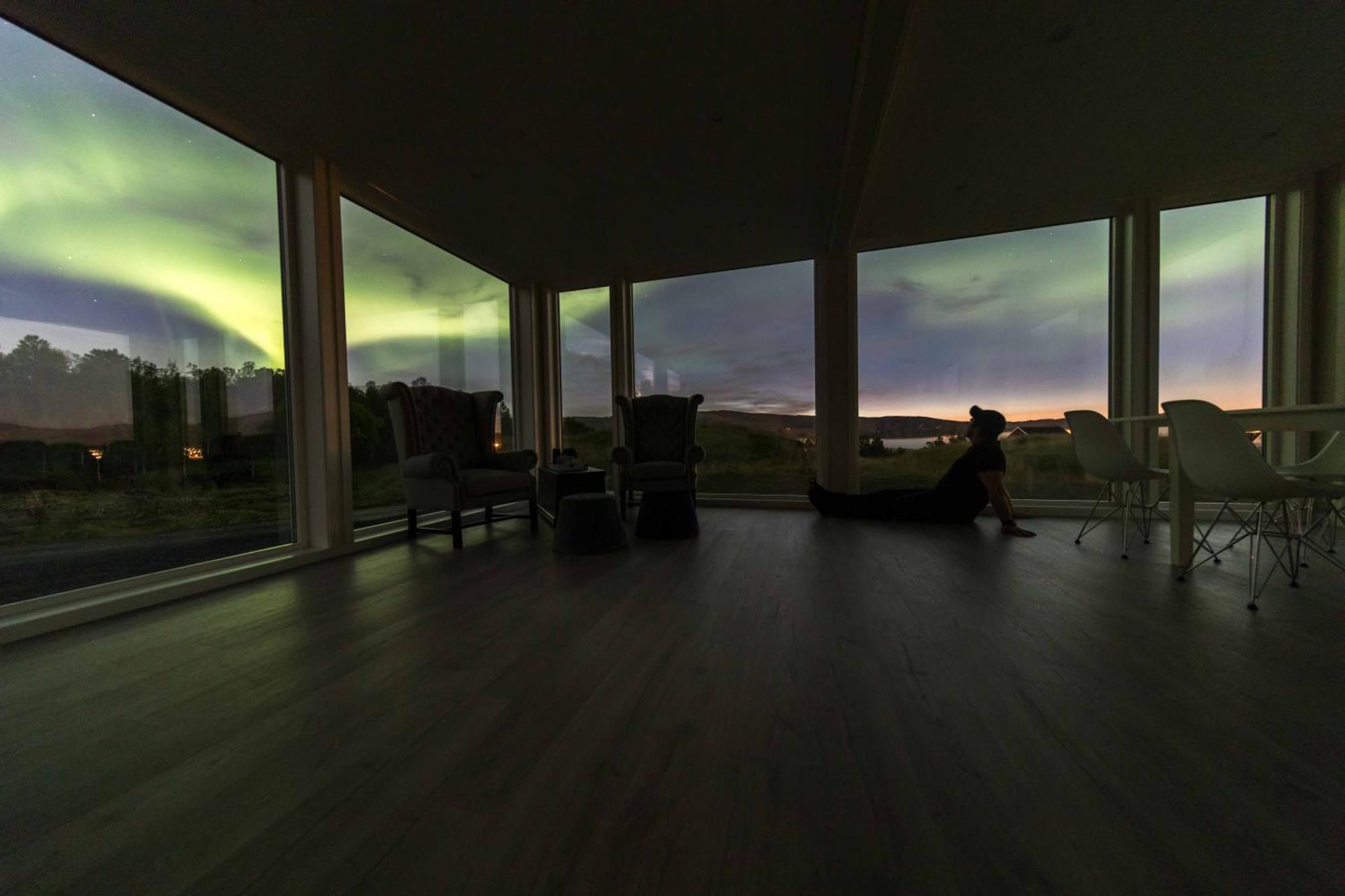 Aurora Borealis Observatory Silsand Exteriör bild