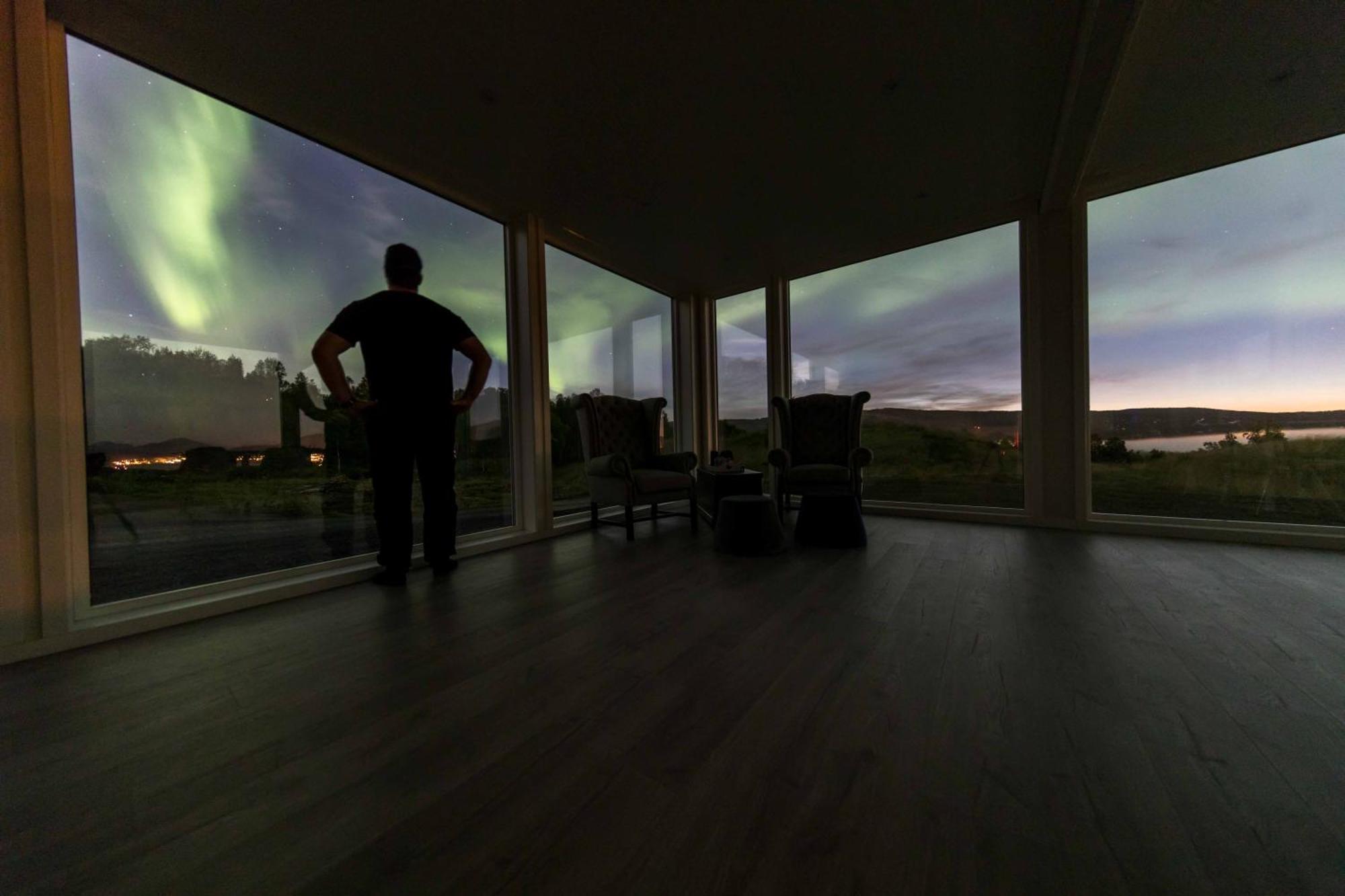 Aurora Borealis Observatory Silsand Exteriör bild