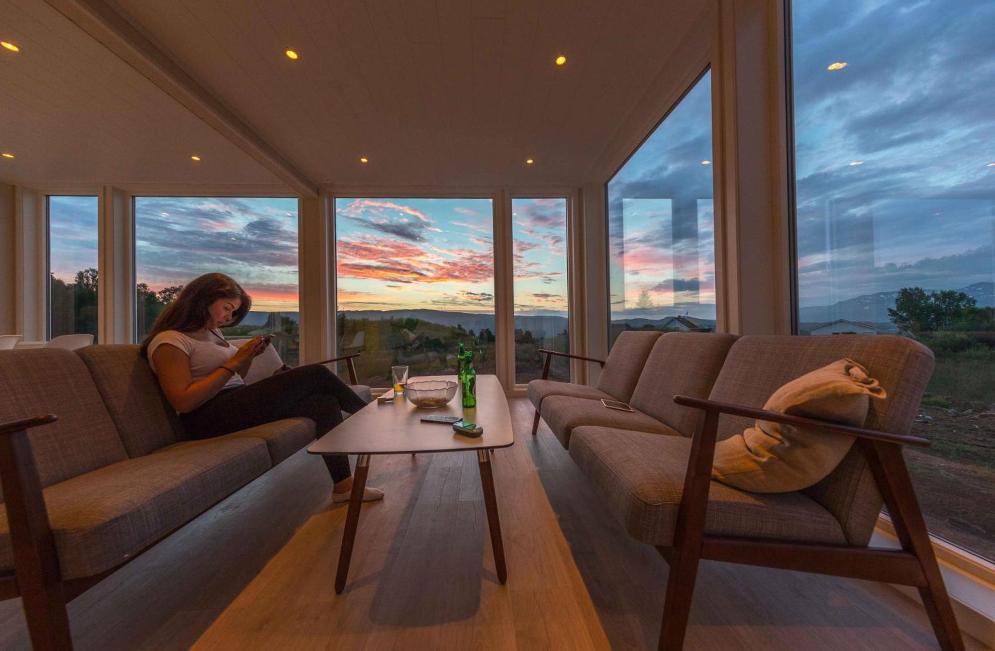 Aurora Borealis Observatory Silsand Exteriör bild
